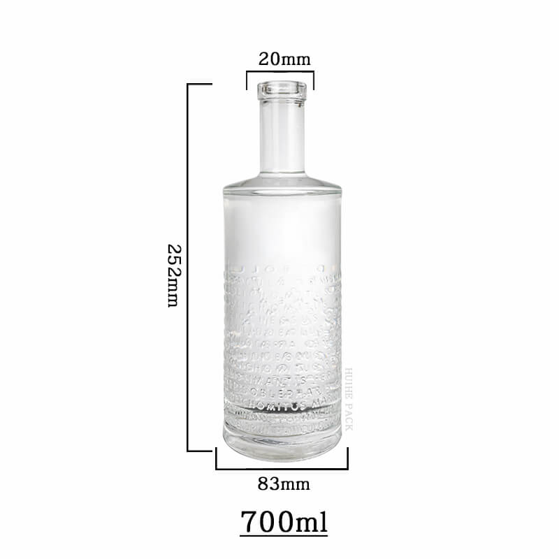 Lettere rialzate in bottiglia di liquore-capacit&agrave;