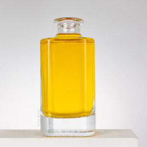 Prisma rettangolare trasparente mini liquore in vetro 250 ml