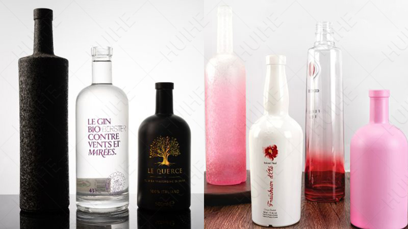 Liquore vs Liquore - Bottiglie di liquore e Bottiglie di liquore