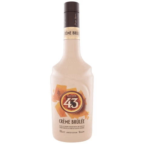 Bottiglia di liquore Licor 43 Creme Brul&eacute;e da 750 ml