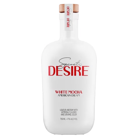 Bottiglia di crema americana Secret Desire White Mocha da 750 ml