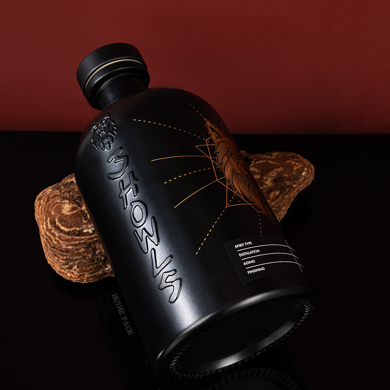 Motivi di timping a caldo bottiglia di liquore-16