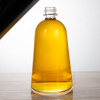 Forma a campana Bottiglia di liquore in vetro da 500 ml con curve lisce