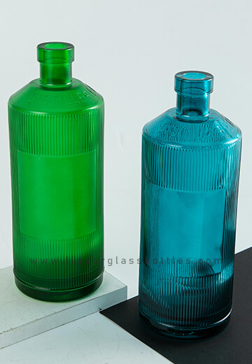 Bottiglia di vetro di tequila