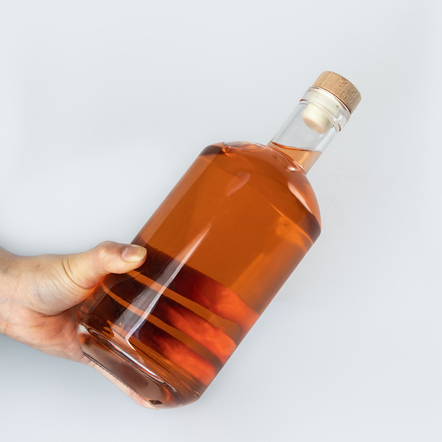 Moonea Super Flint Glass Liquor Bottle Bar top