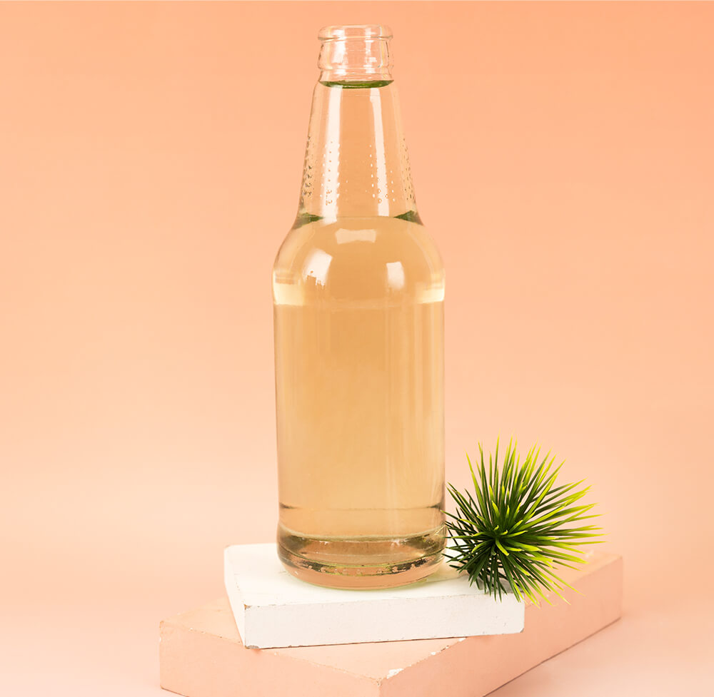 bottiglia di vetro soda