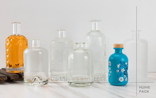 Bottiglia con finitura Carnette