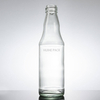 Bottiglia d'acqua in vetro trasparente di fascia alta da 270 ml con collo a vite