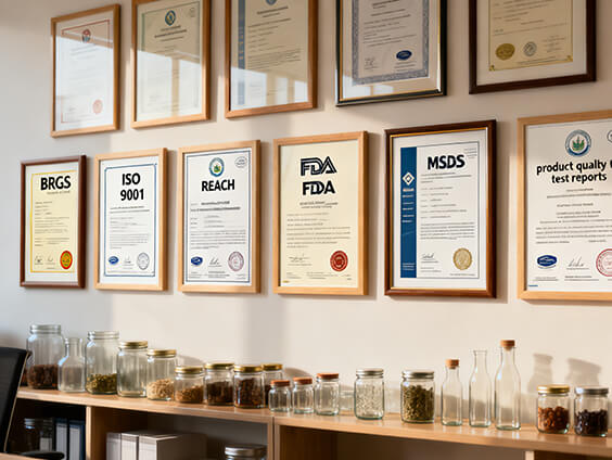 Certificazioni standard del settore