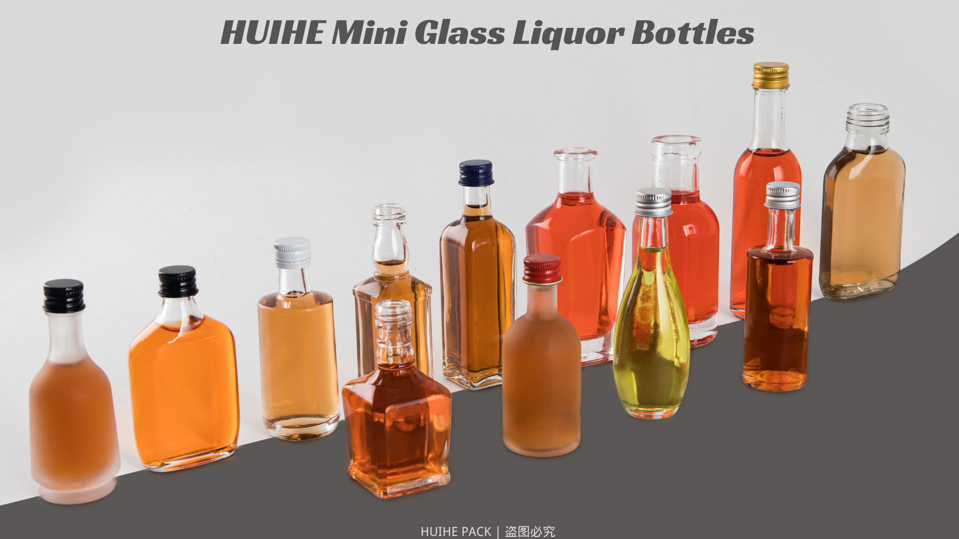 mini bottiglie di liquore