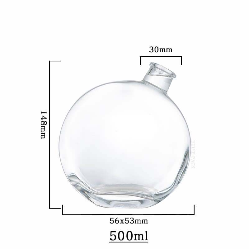 Spherical Liquor Bottle-capacity Capacità della bottiglia di liquori sferica