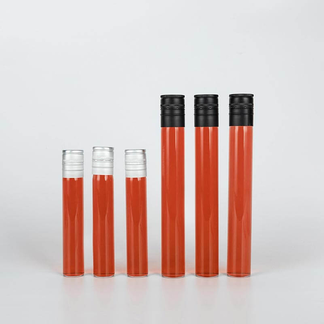 Fiale in vetro per provette per campioni di vino da 50 ml e 100 ml con coperchio sfuso