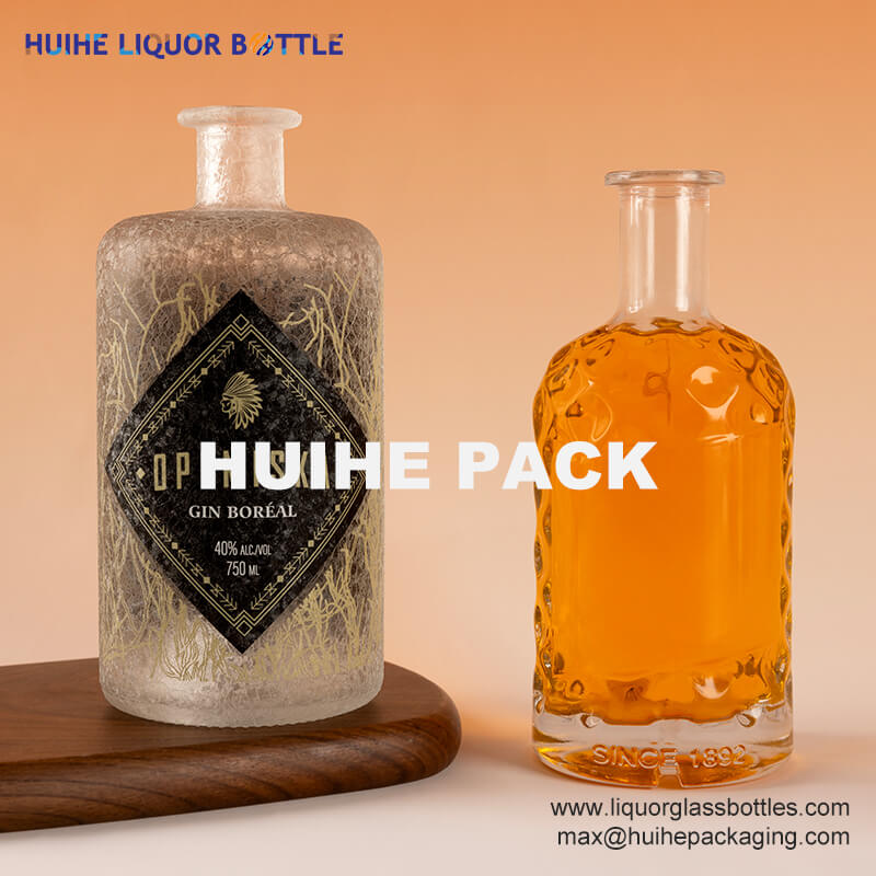 Bottiglia di liquore finitura carnetta 1