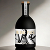 Bottiglia botanica in vetro da 70 cl 75 cl per Vodka Rum Gin Tequila Whisky con finitura Carnette