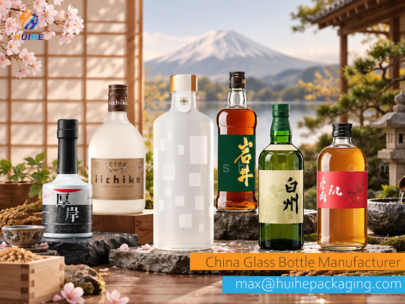 Imballaggi giapponesi per whisky e vetro Shochu per l