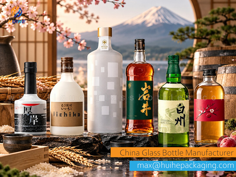 Imballaggi giapponesi per whisky e vetro Shochu per l
