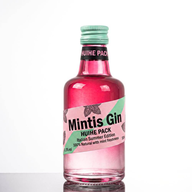 Mini bottiglie di tequila in vetro da 50 ml sfuse con etichette personalizzate