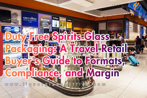 Imballaggi in vetro per liquori duty free: una guida per l'acquirente di prodotti da viaggio su formati, conformit&agrave; e margine