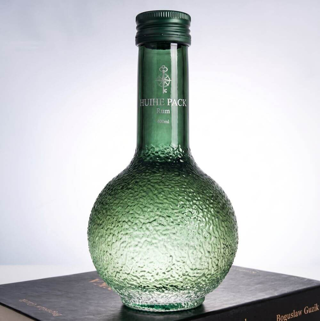 PEBBLE UNICO - Bottiglia di liquore da 400 ml di motivi da 400 ml