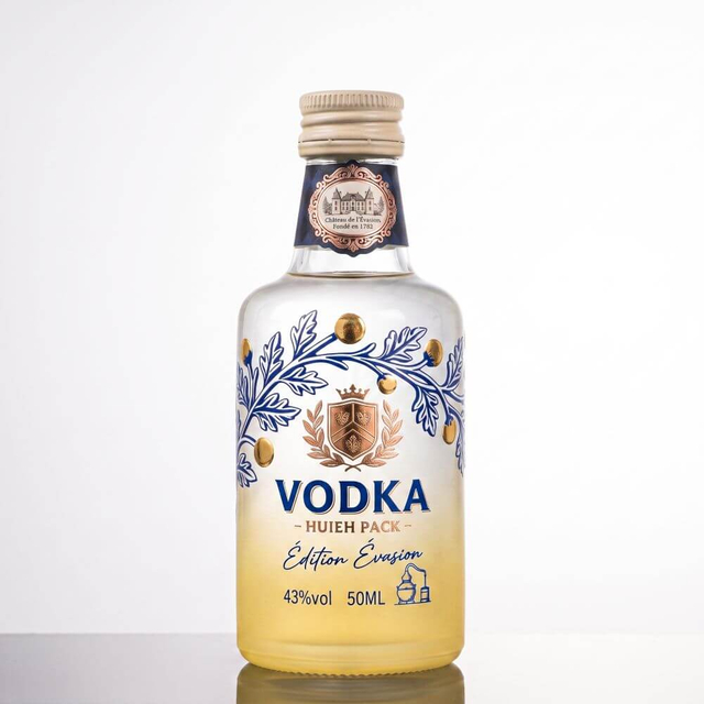 Mini bottiglie di tequila in vetro da 50 ml sfuse con etichette personalizzate