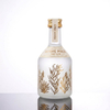 Bottiglie di alcol piccole in vetro flint trasparente da 50 ml, sfuse
